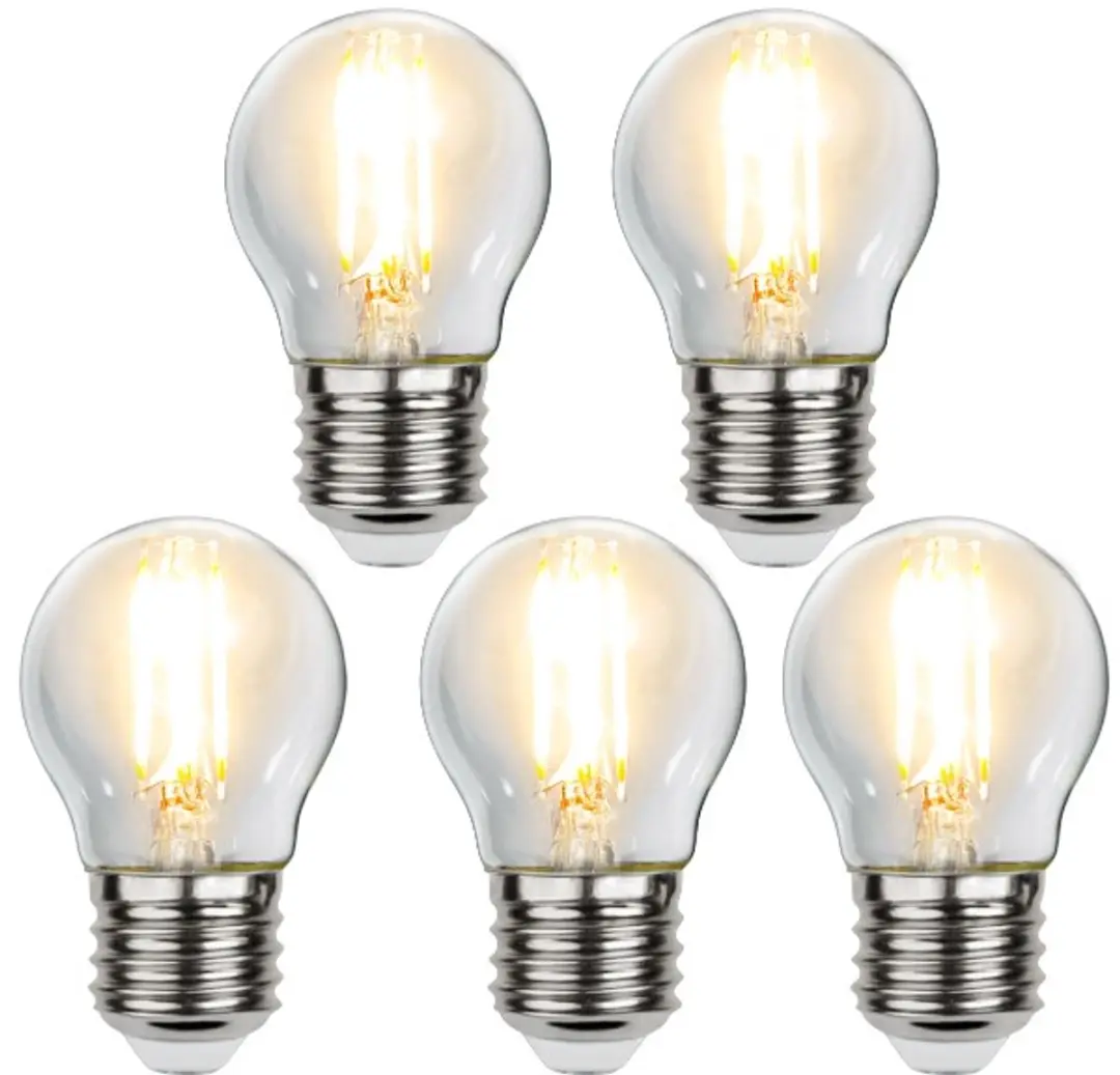 5-Pack Star Trading LED kogellamp filament