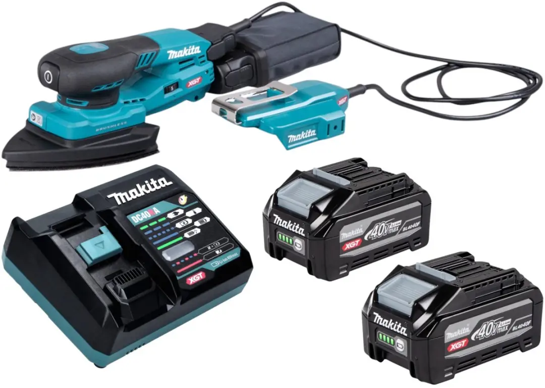 Makita BO 006 CGU201 accu-deltaschuurmachine 40 V max. 100 x 150 mm 3,0 mm slag