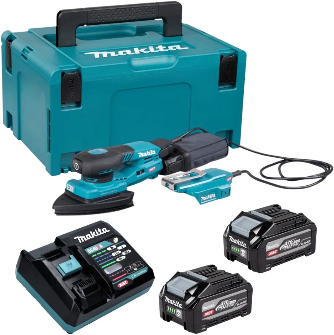 Makita BO 006 CGU201 accu-deltaschuurmachine 40 V max. 100 x 150 mm 3,0 mm slag