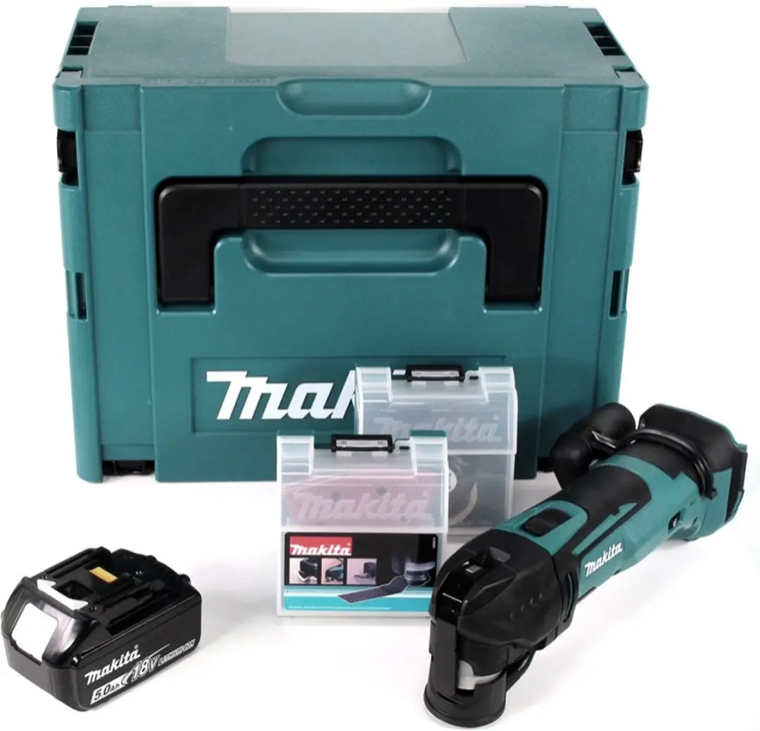 Makita DTM51 T1JX2 Multifunctioneel Gereedschap 18V - 39-delig