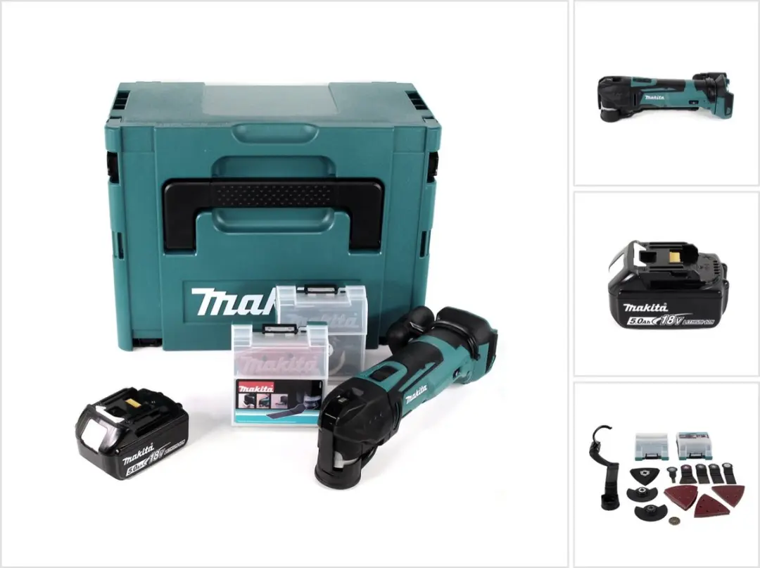Makita DTM51 T1JX2 Multifunctioneel Gereedschap 18V