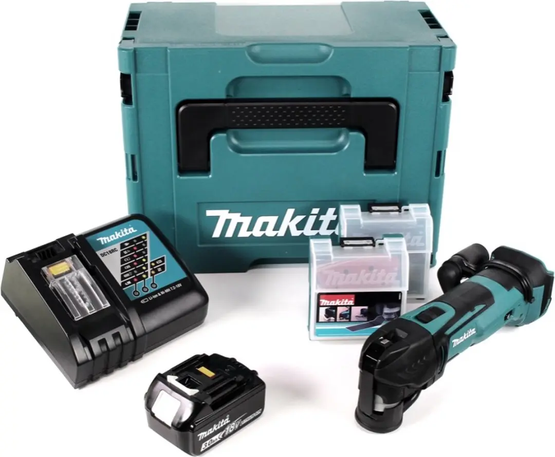 Makita DTM51RF1JX2 Multifunctioneel Gereedschap 18V - 39-delig