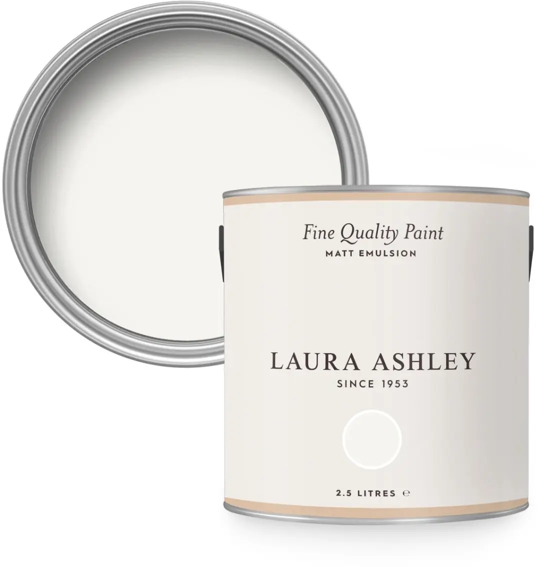 Laura Ashley Muurverf Mat 2.5L Pure Wit