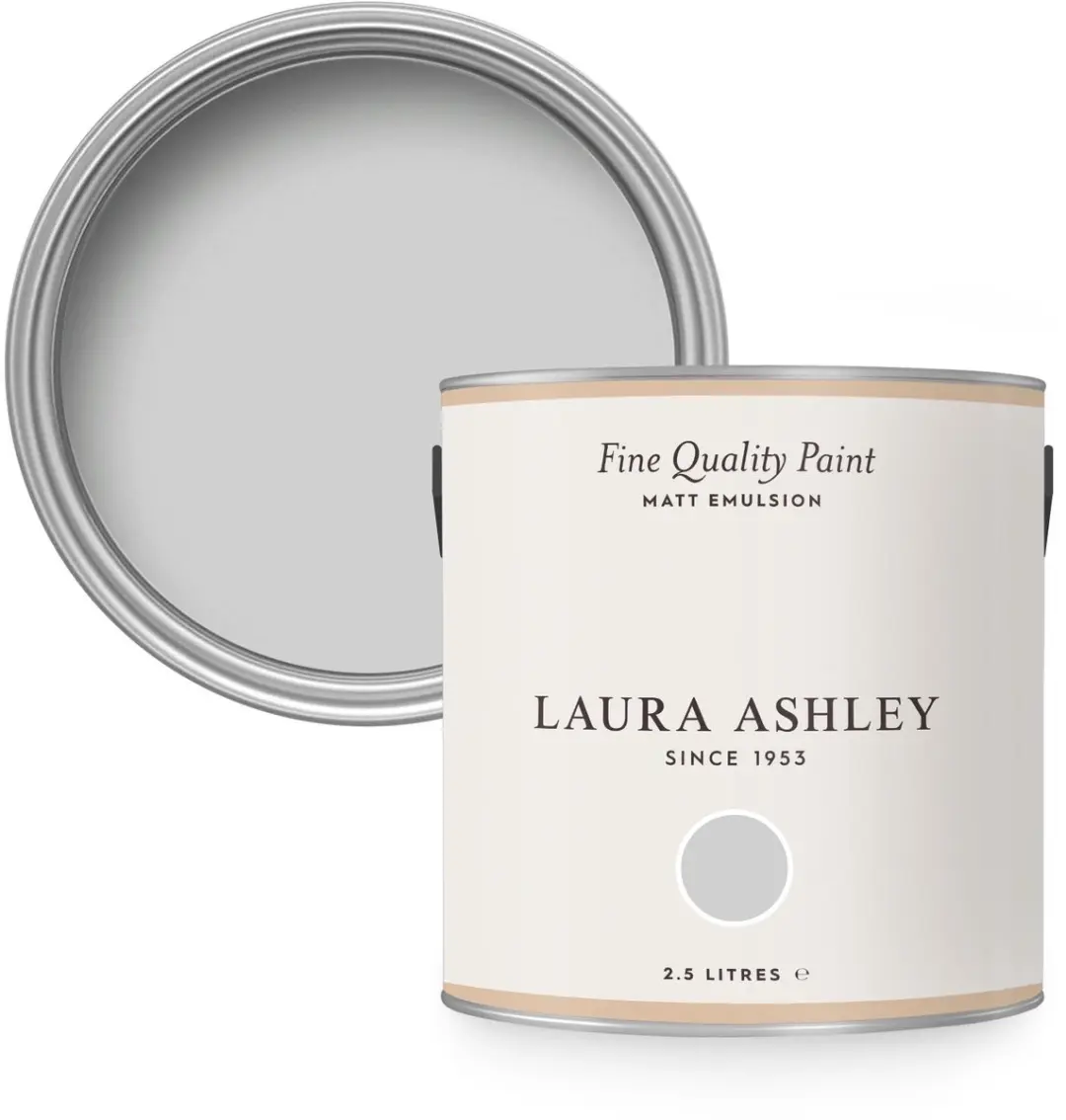 Laura Ashley Muurverf Mat 2.5L Dark Sugared Grijs