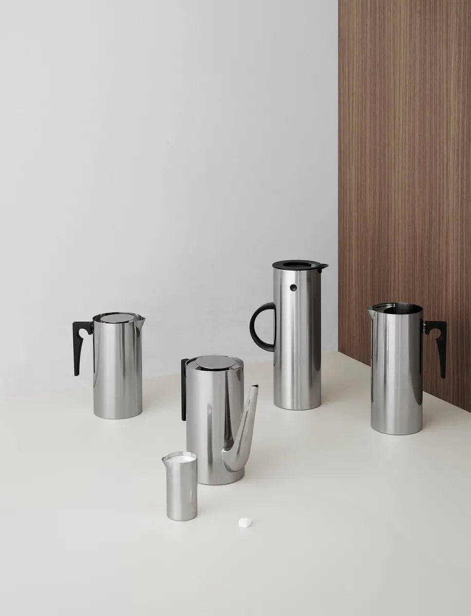 Stelton EM77 Thermoskan 1L - Zilver - afbeelding 4 van 6