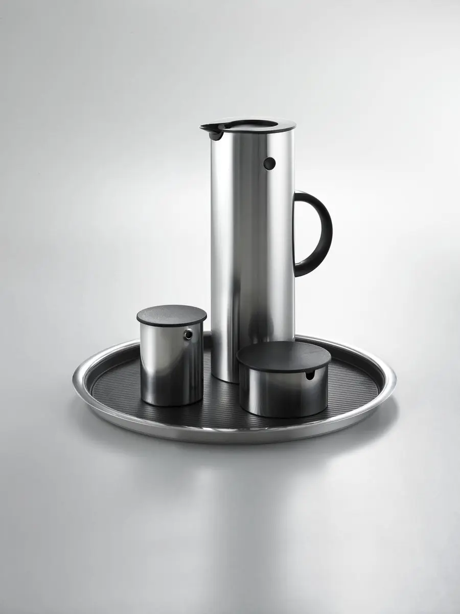 Stelton EM77 Thermoskan 1L - Zilver - afbeelding 5 van 6
