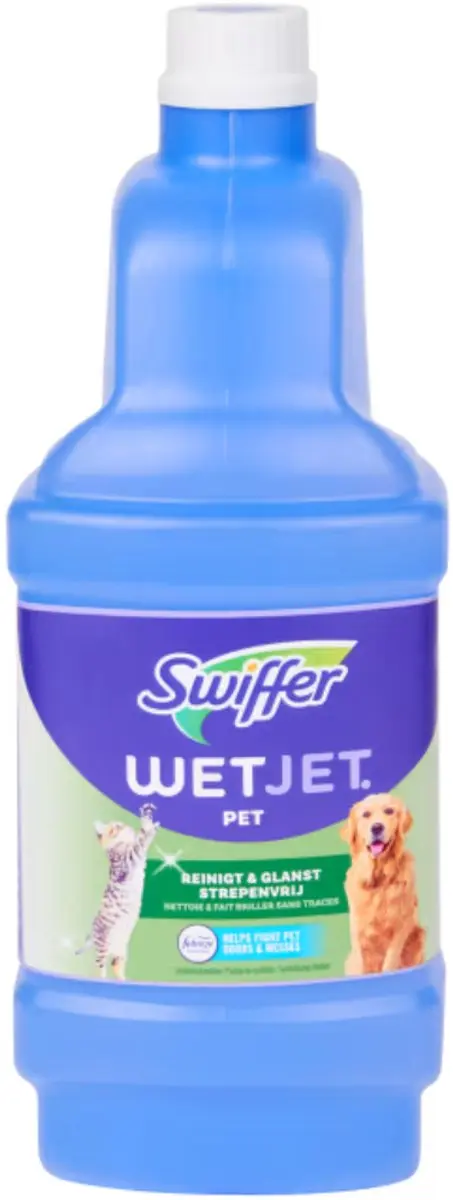 Swiffer WetJet reinigingsmiddel Pet 1,25 liter