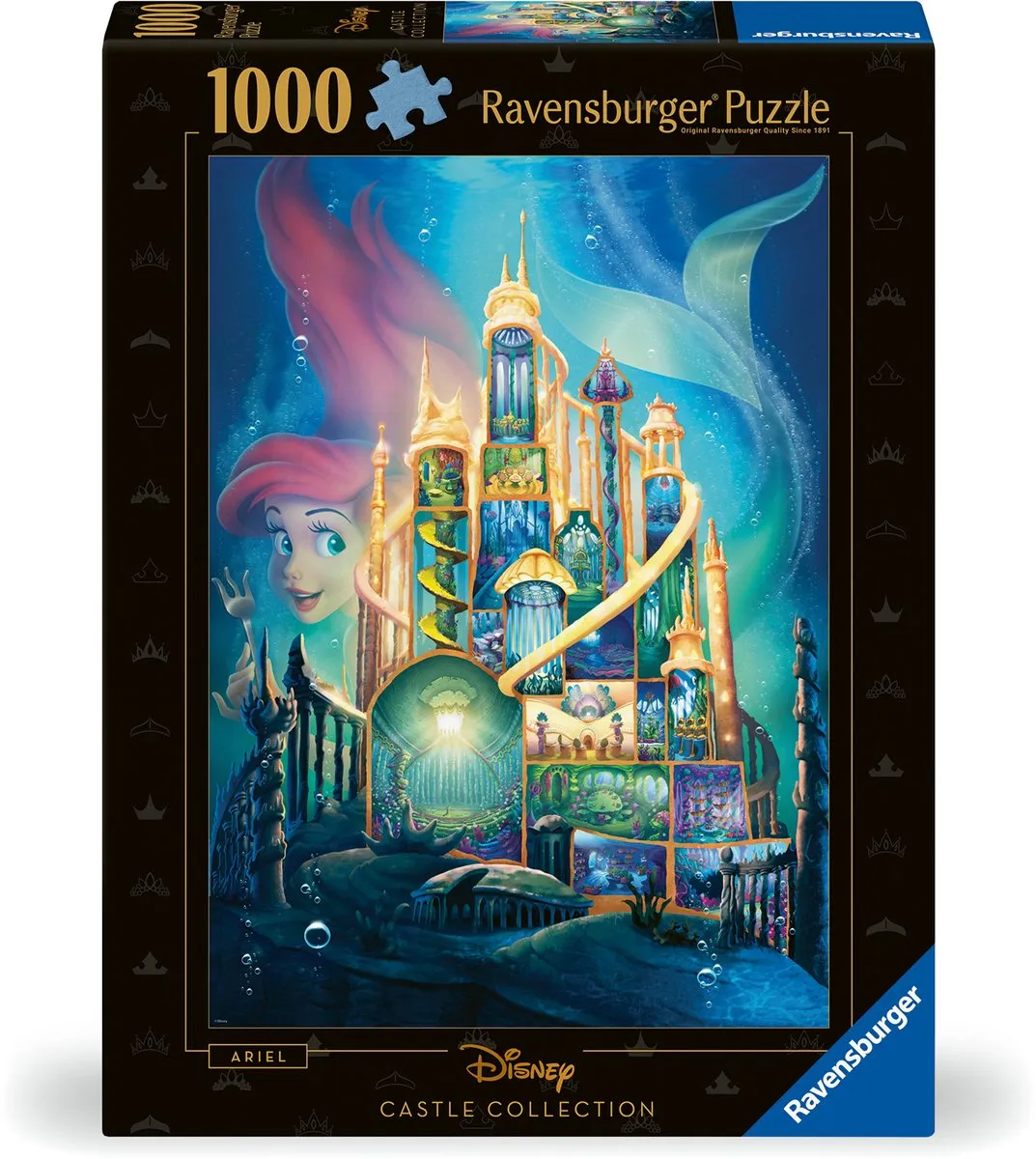 Ravensburger Disney Ariel Kasteel Puzzel 1000 Stuks