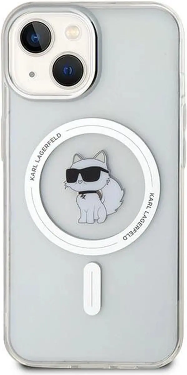 Karl Lagerfeld IML Choupette MagSafe Hoesje - iPhone - Transparant