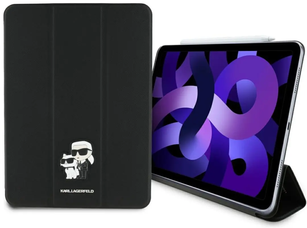 Karl Lagerfeld Boekomslag iPad Air 11 2024/2025 Saffiano Magnetic