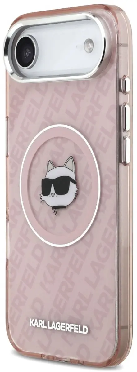 Karl Lagerfeld Choupette Head Logo MagSafe Hoesje - Zwart