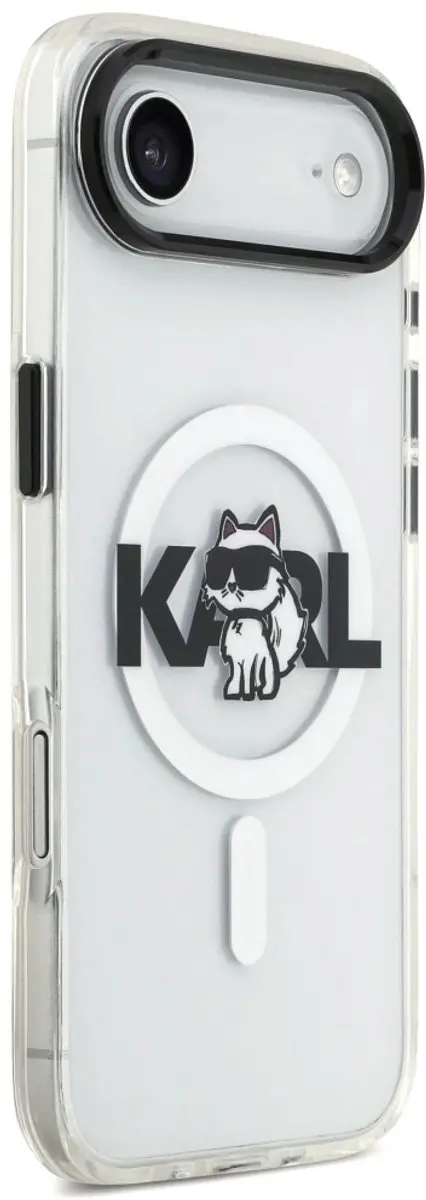 Karl Lagerfeld Choupette Sketch Magsafe Hoes - Zwart
