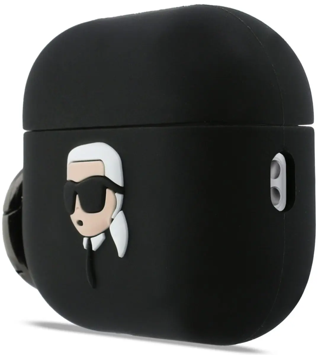 Karl Lagerfeld Siliconen Hoesje 3D AirPods Pro 3 - Transparent