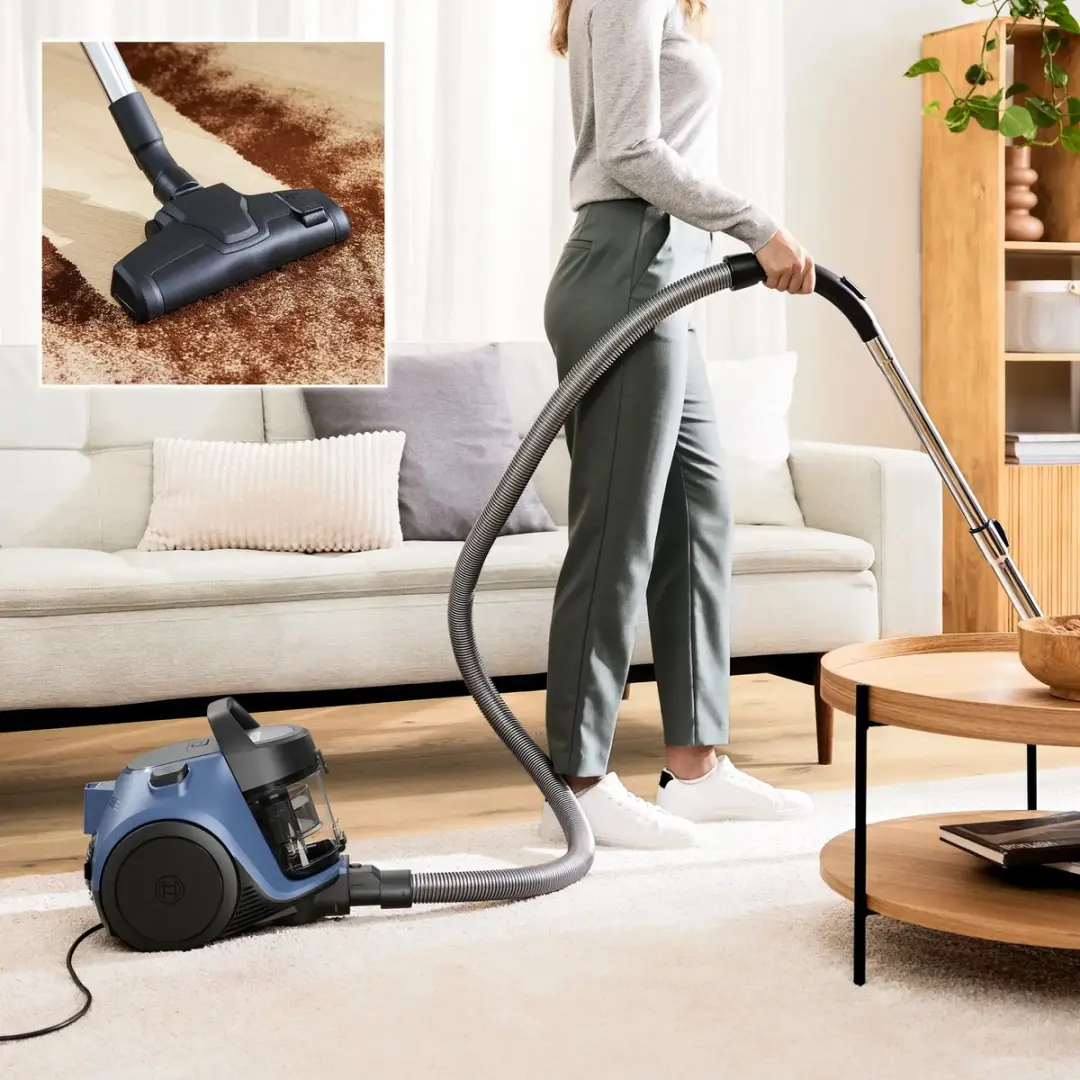 Bosch Serie 2 BGC05LBU2 Stofzuiger - 700W - 1,5L - Blauw - afbeelding 4 van 6