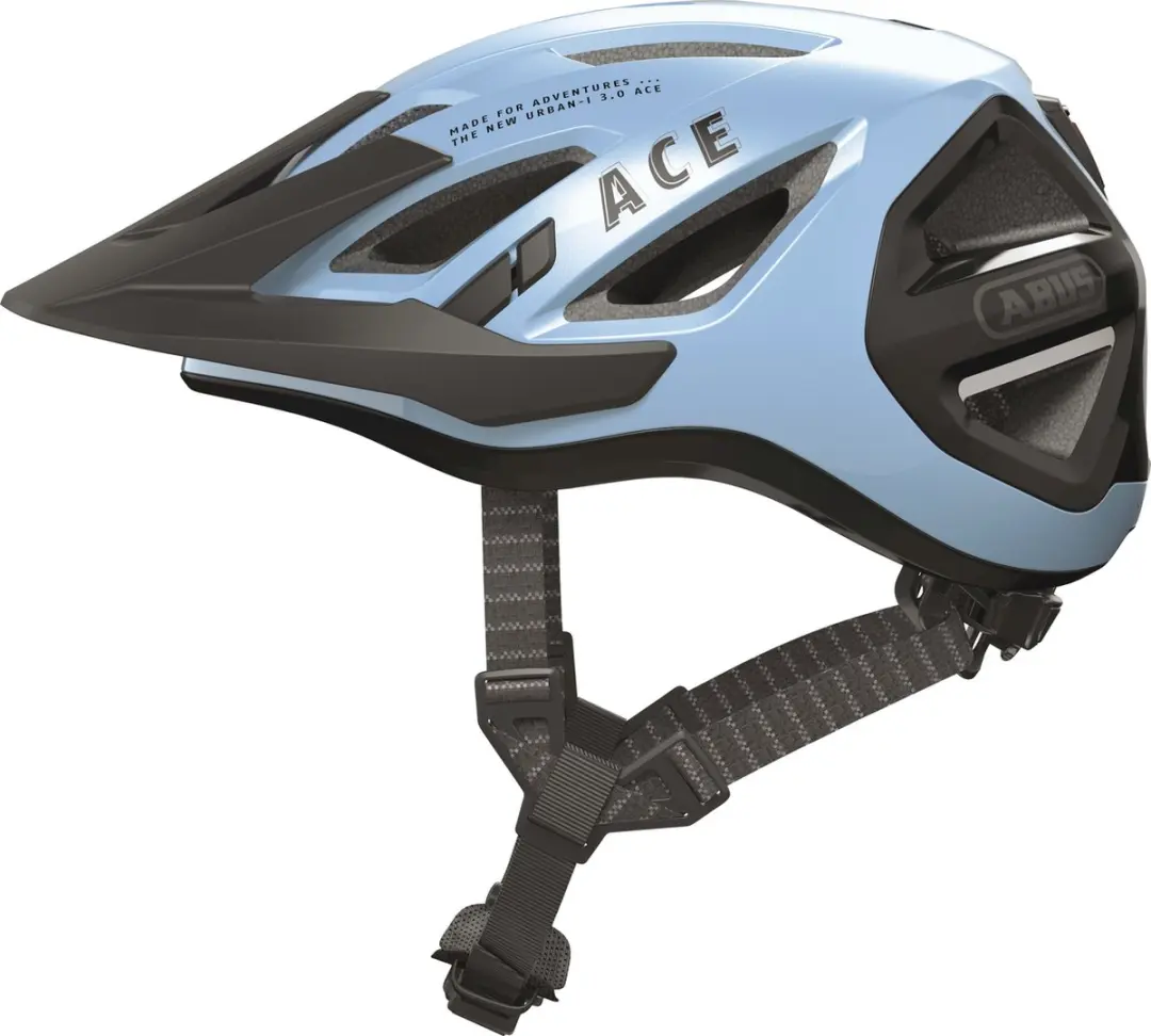 Fietshelm ABUS Urban-I 3.0 ACE iced blue L