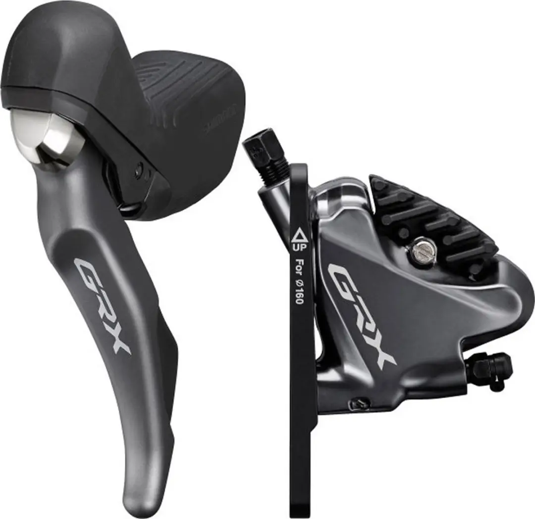Shimano GRX ST-RX810 Schijfremset - 3 Vinger - Zwart - afbeelding 2 van 3