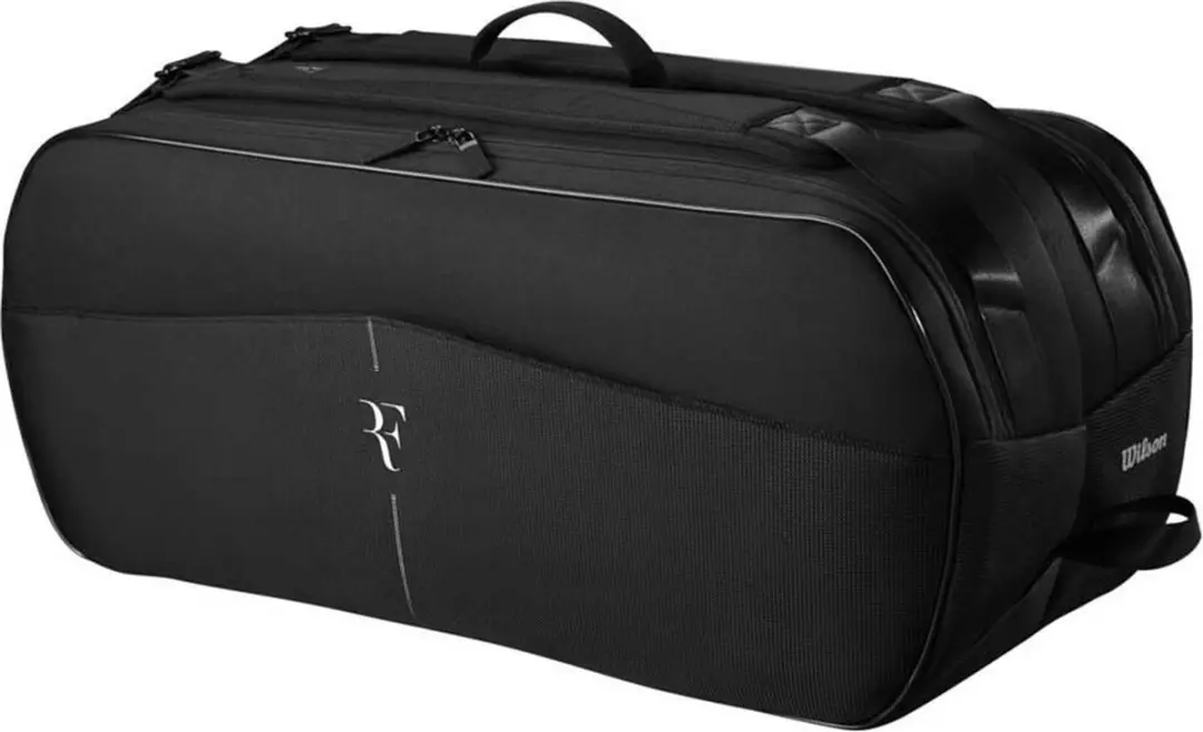 Wilson Roger Federer Tournament Tennistas 9 Rackets Zwart