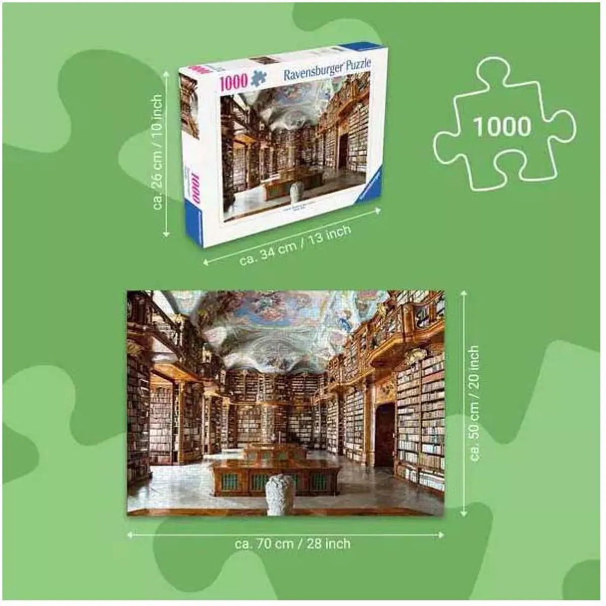 Ravensburger New York Public Library Legpuzzel 1000 Stuks - 12001440