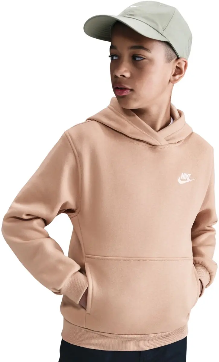 Nike Sweater Sportswear Club Fleece Beige
