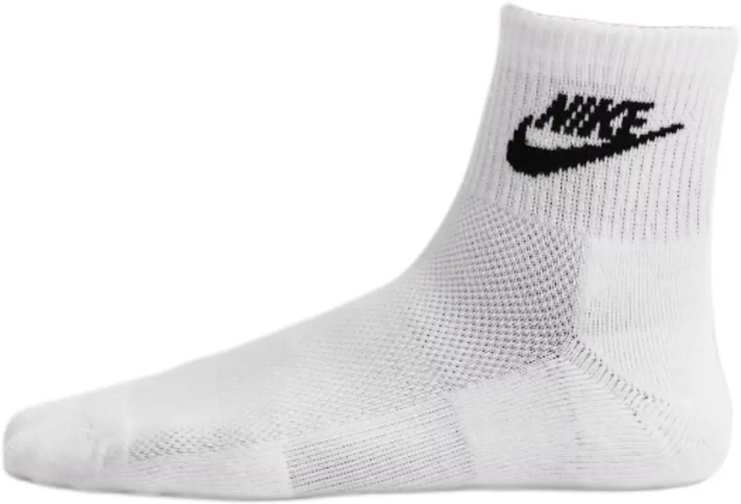 Nike DRI-FIT Enkelsokken IH8523-901 - 3 Stuks - Wit