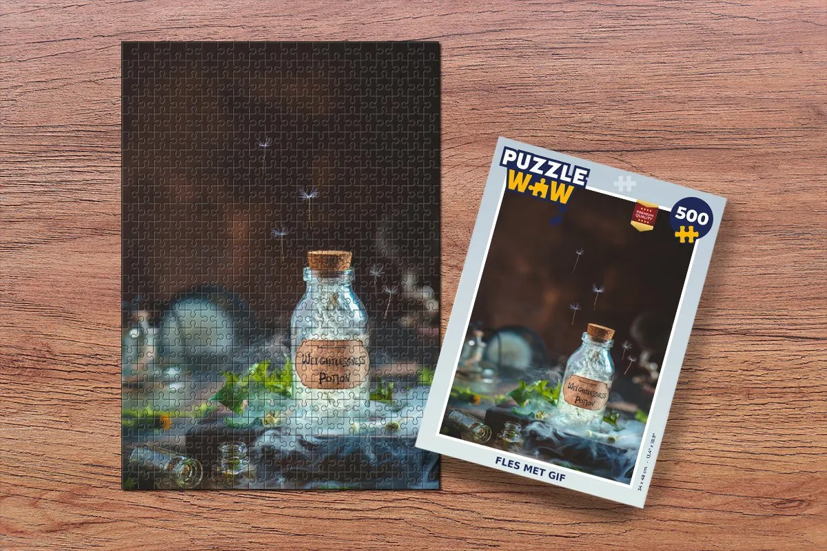 PuzzleWow Legpuzzel 500 Stuks Multicolor