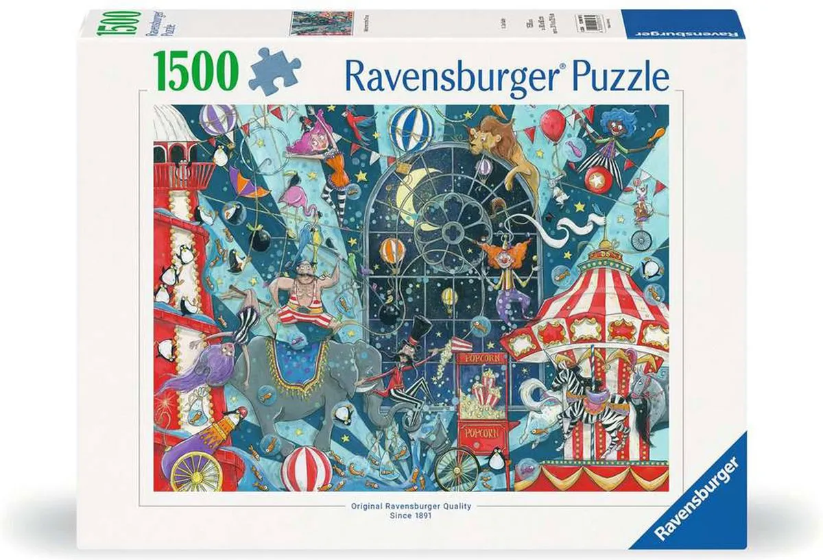 Ravensburger Circus Legpuzzel 1000 Stuks - Multicolor