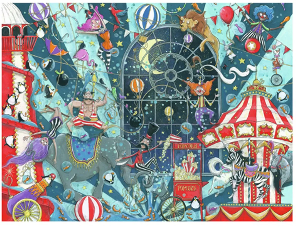 Ravensburger Circus Legpuzzel 1000 Stuks - Multicolor