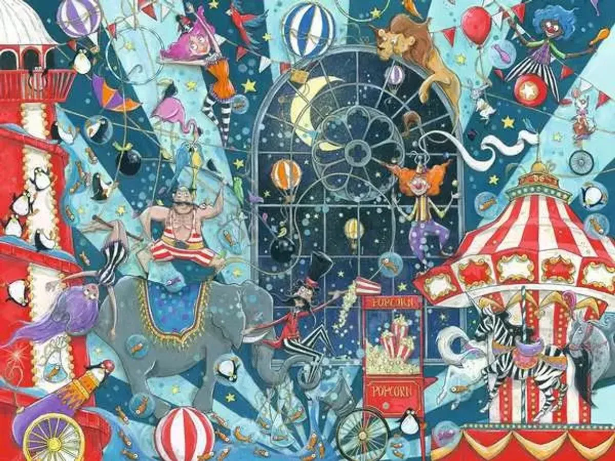 Ravensburger Circus Legpuzzel 1000 Stuks - Multicolor