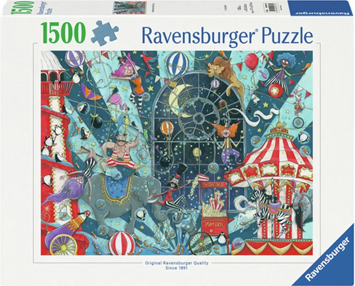 Ravensburger Circus Legpuzzel 1000 Stuks - Multicolor