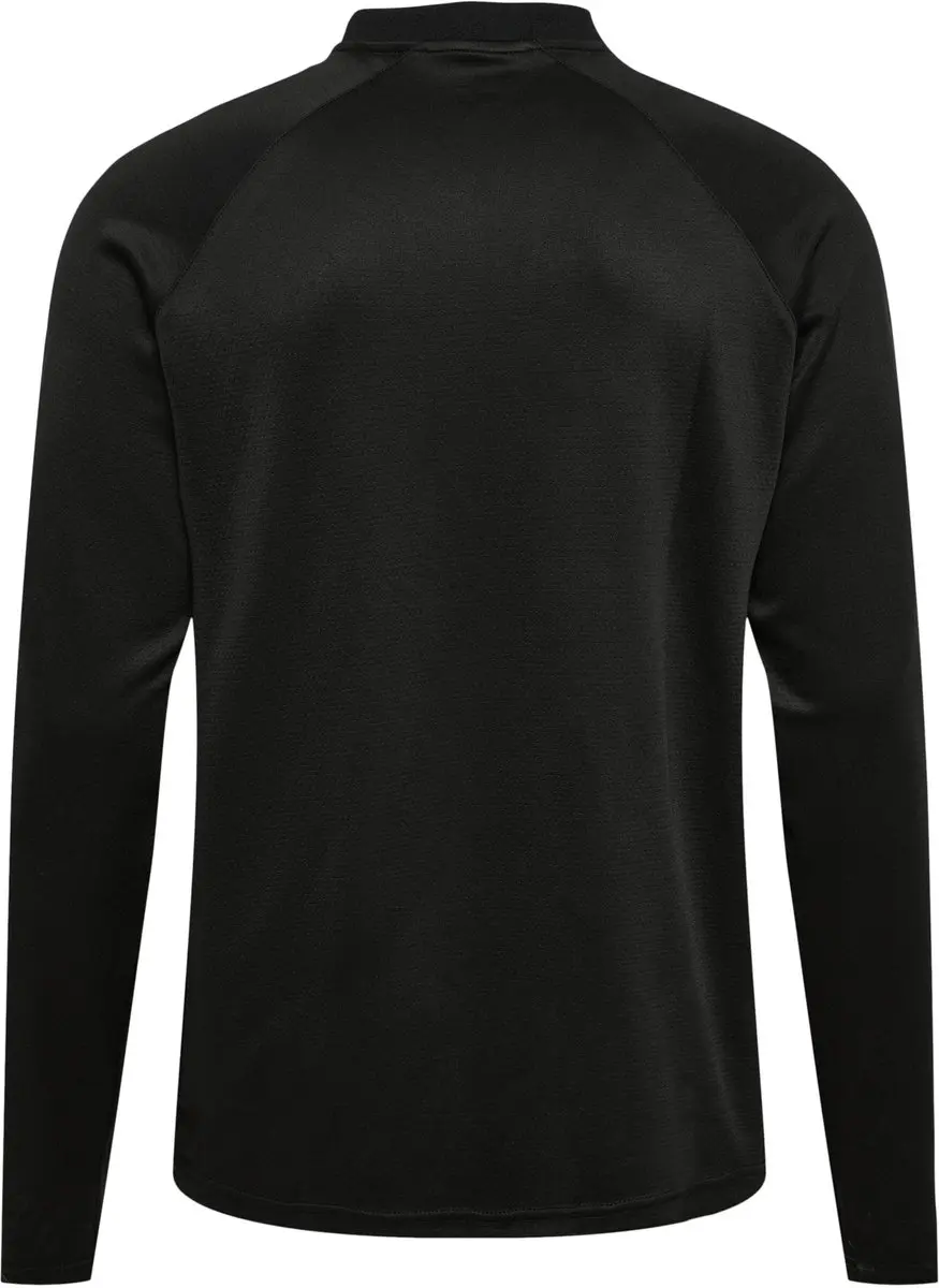 Hummel HMLLP10 Half Zip L/S - Zwart - Maat L - afbeelding 2 van 6
