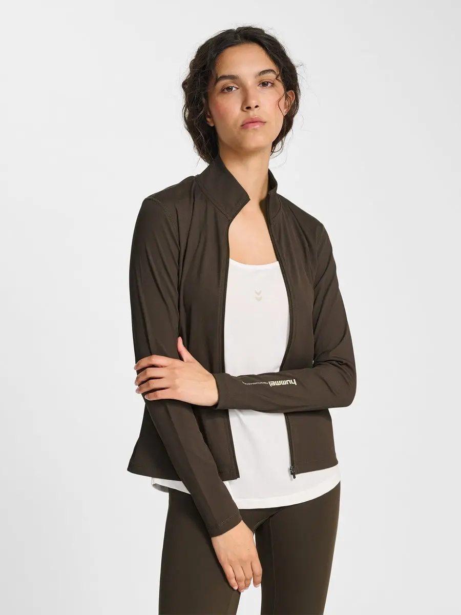 hmlPULSE W ZIP SHIRT L/S