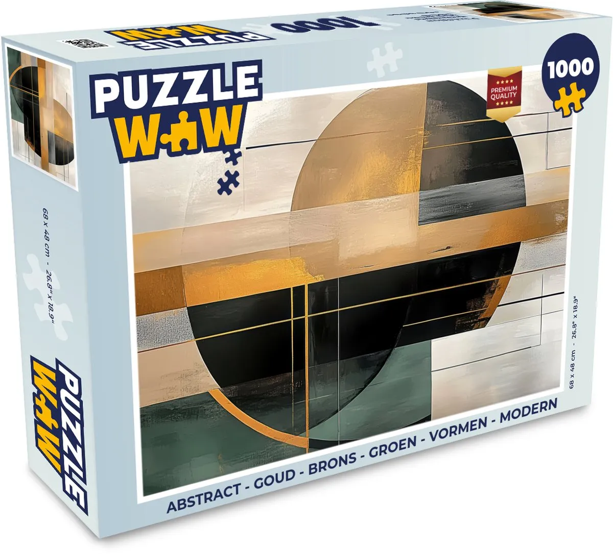 PuzzleWow Abstract Legpuzzel 1000 Stuks