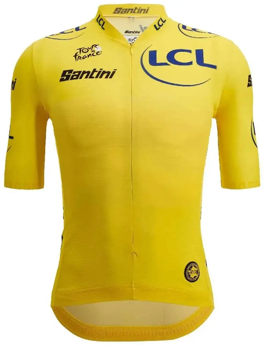 Santini Tour De France 2025 Wielertrui Geel 3XL