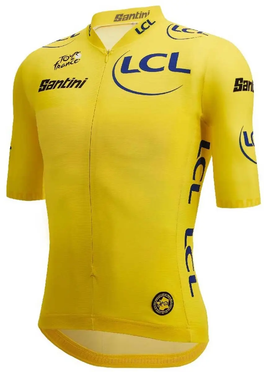 Santini Tour De France 2025 Wielertrui Geel 3XL