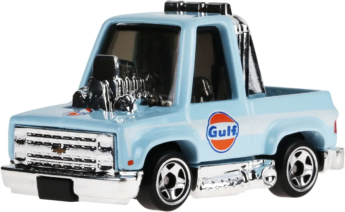 Hot Wheels JCB64 Auto Lichtblauw Zilver