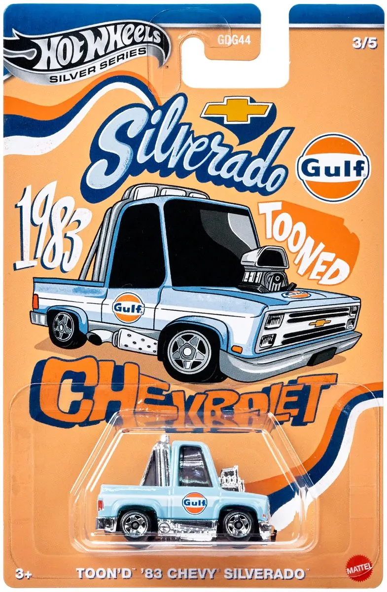 Hot Wheels JCB64 Auto Lichtblauw Zilver