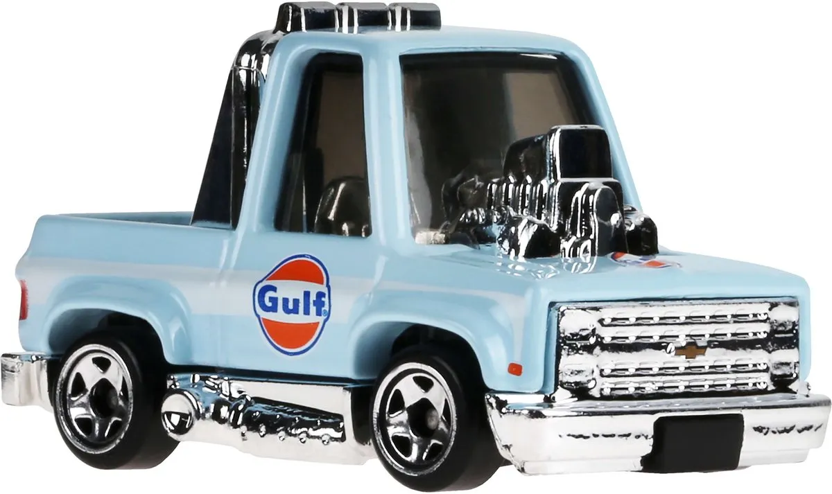 Hot Wheels JCB64 Auto Lichtblauw Zilver