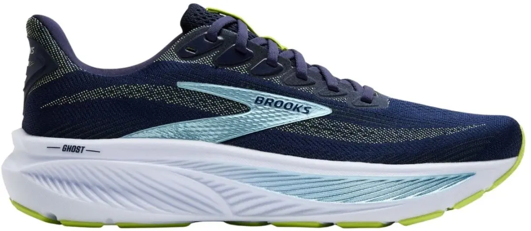 Brooks Ghost 17 Hardloopschoenen Heren Donkerblauw 46