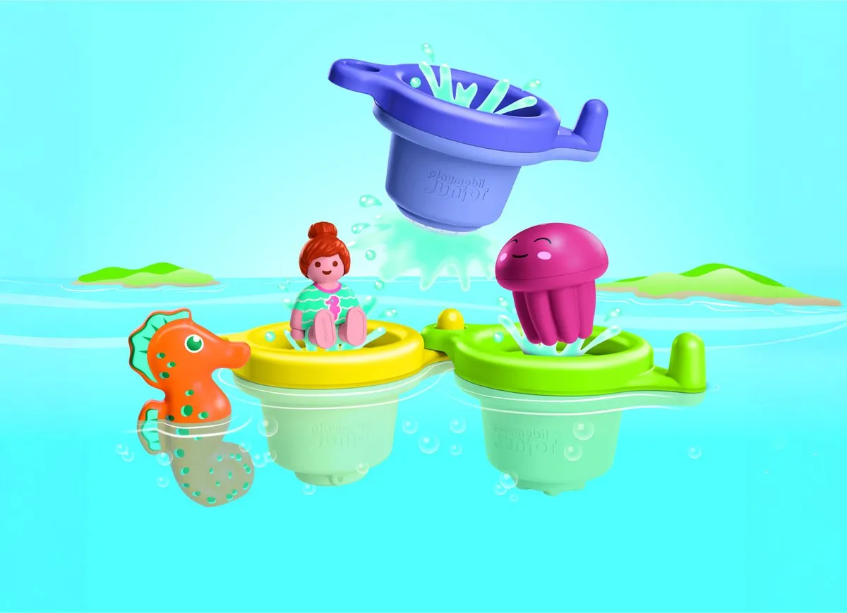 Playmobil Junior Aqua Zwembeker 71776 - Multicolor