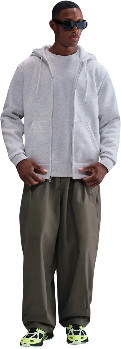 Nike Club BB FZ Hoodie Heren Grijs - Maat M