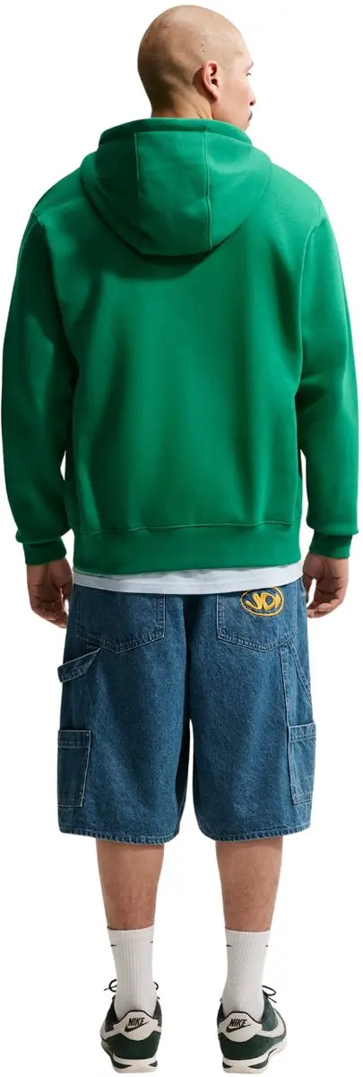 Nike Club BB FZ Hoodie Heren - Groen S