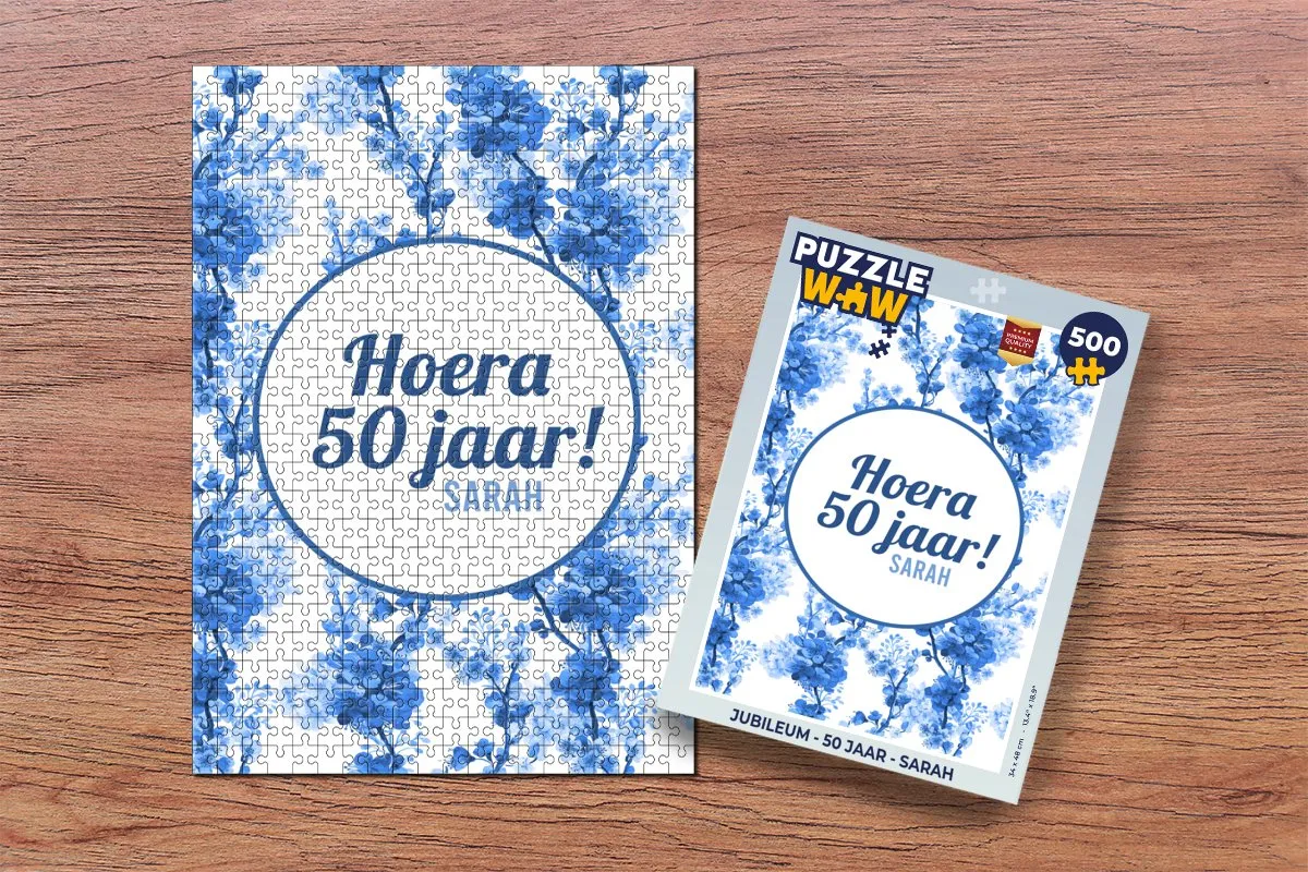 PuzzleWow Sarah Legpuzzel 500 Stuks - Multicolor