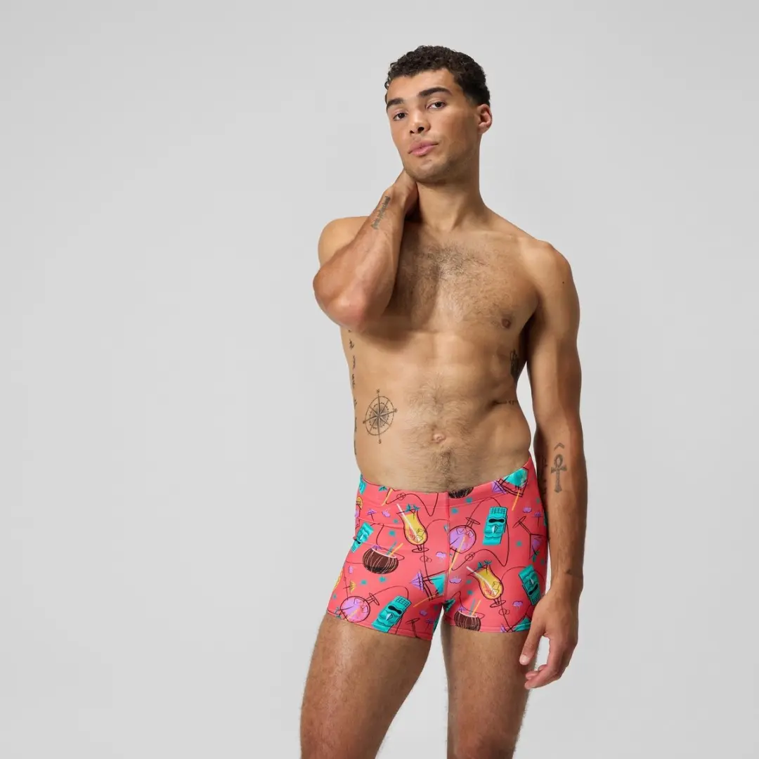 Speedo Beachstar Print Square Zwembroek
