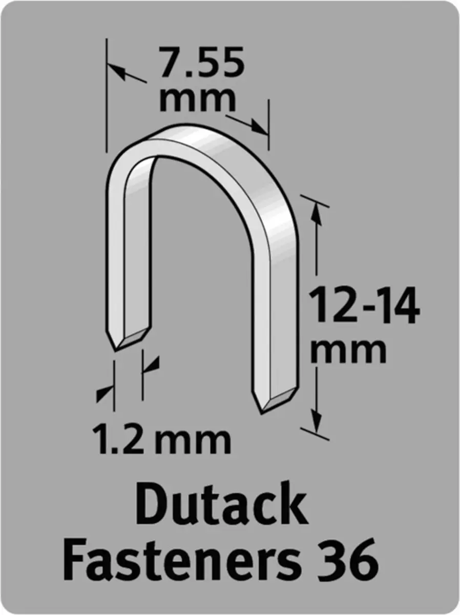 Dutack Fasteners Nieten 36-14mm Cnk