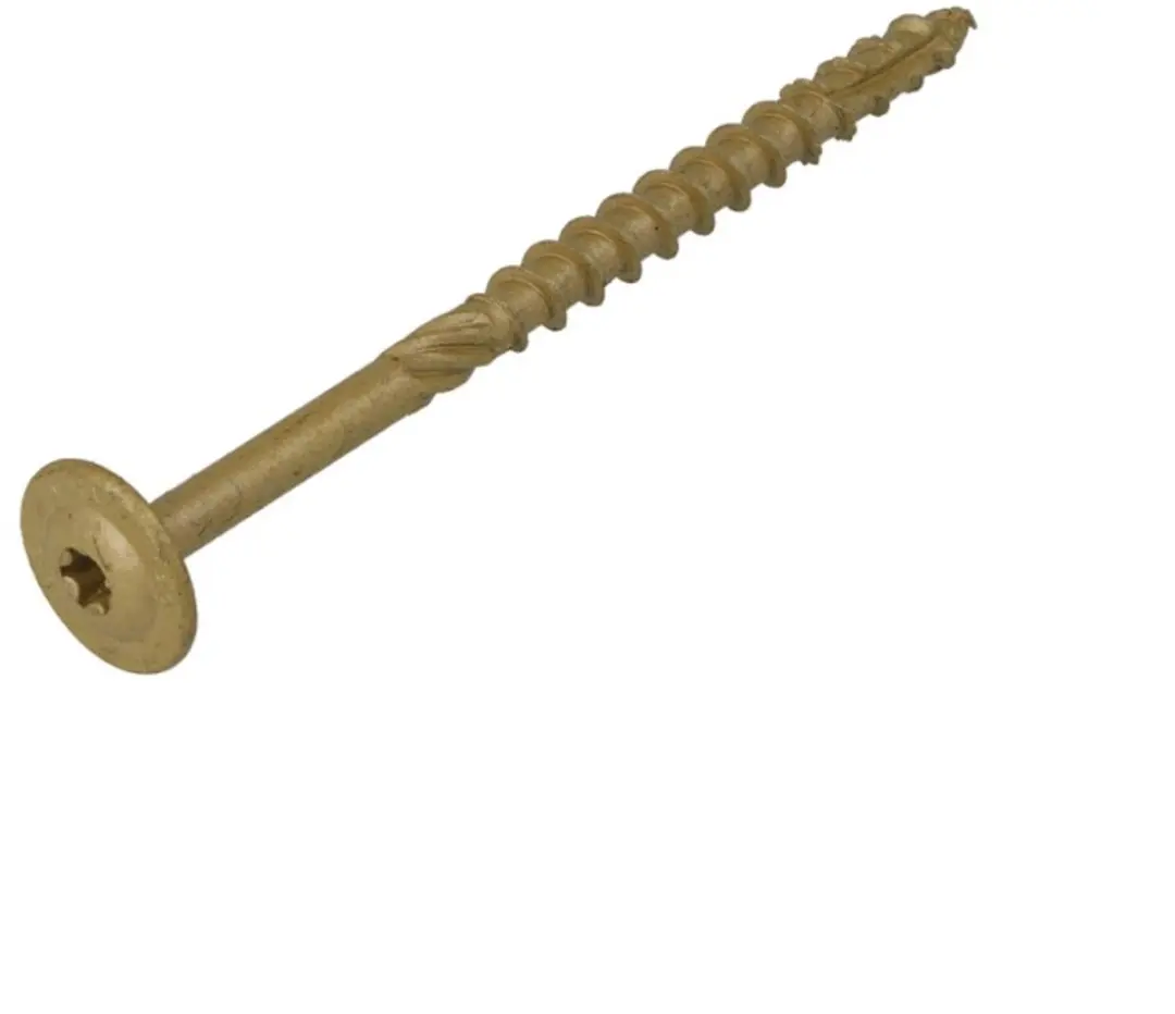 Dynaplus Torx 30 Tellerkop schroeven 6x80mm AR-Bronze - 50 stuks - afbeelding 2 van 5