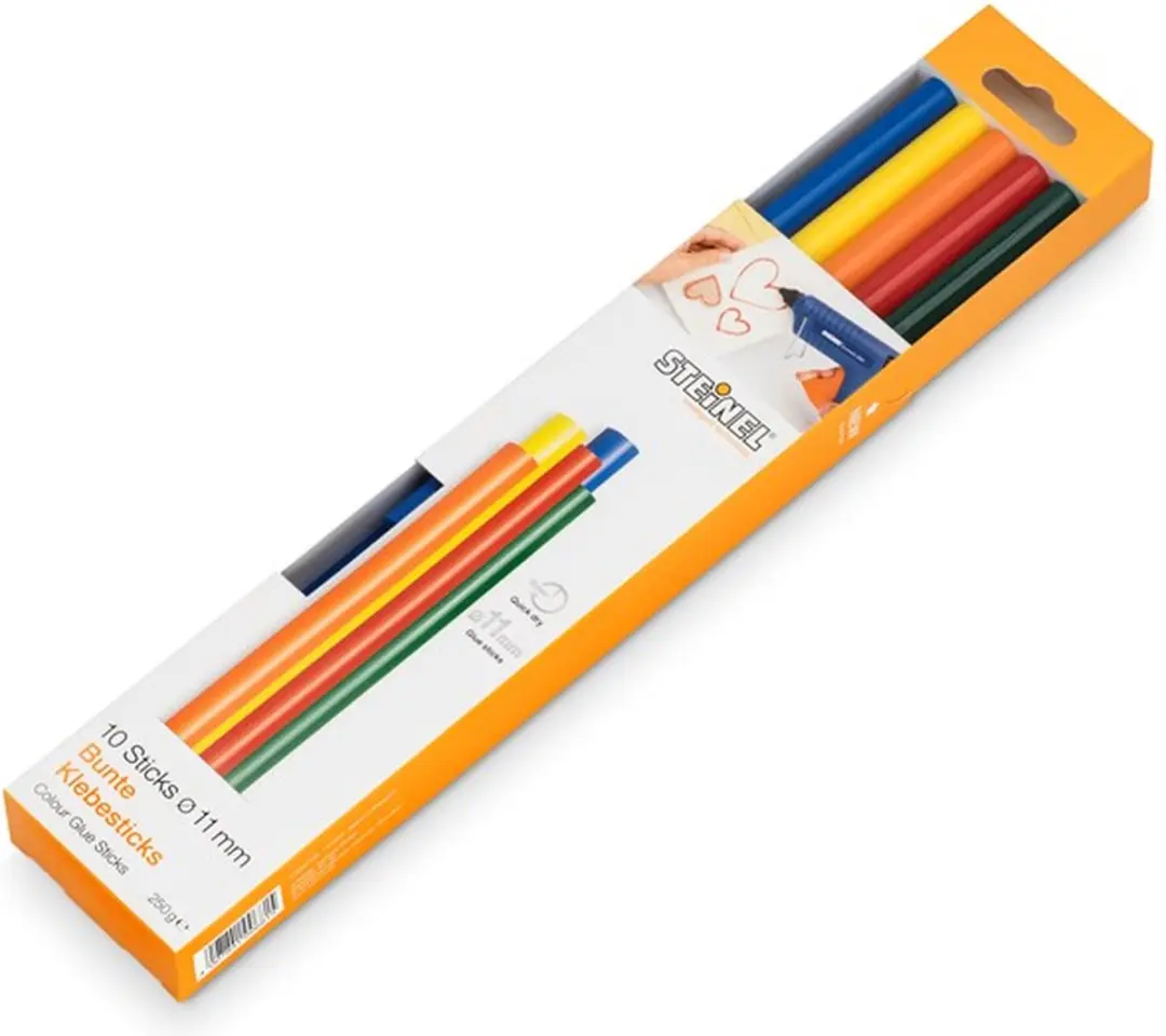 Steinel Lijmpatronen 11mm, 250g, Kleurpatronen