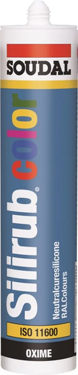 Soudal Silirub Color Zijdegrijs 300ml