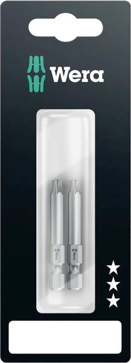 Wera 867/4 Z 50mm SB SiS 05073722001 Torx-bit T 20 Gereedschapsstaal Gelegeerd,