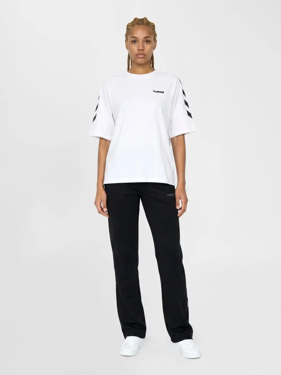 Hummel Keeper Chevron W Wide Sweatpant - XS - Zwart - afbeelding 5 van 6