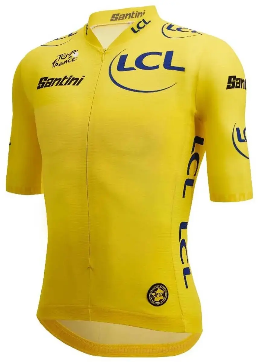 Santini Tour De France 2025 Wielertrui Geel - S